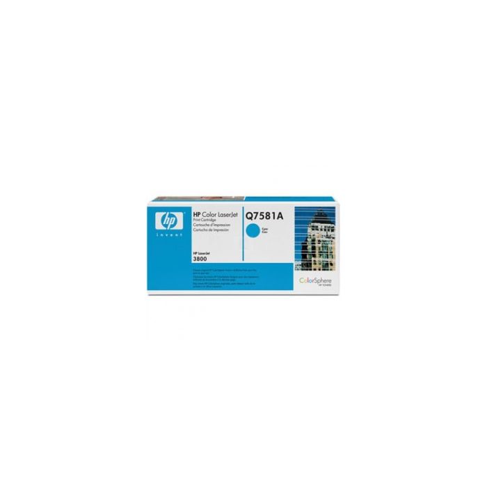 HP Q7581A / 503A Cyan Toner, 1266158726, by HP HP Q7581A / 503A Cyan Toner, 1266158726, by HP