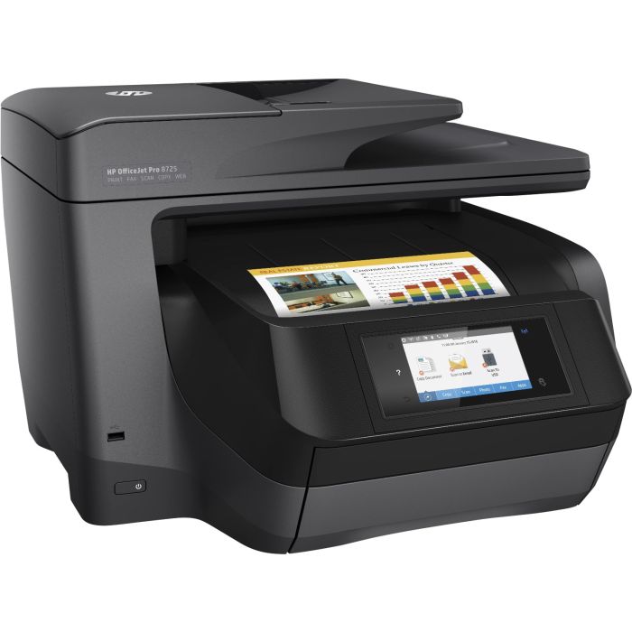  HP OfficeJet Pro 8725 - M9L80A Imprimante tout-en-un recto verso USB Réseau ePrint, M9L80A, by HP