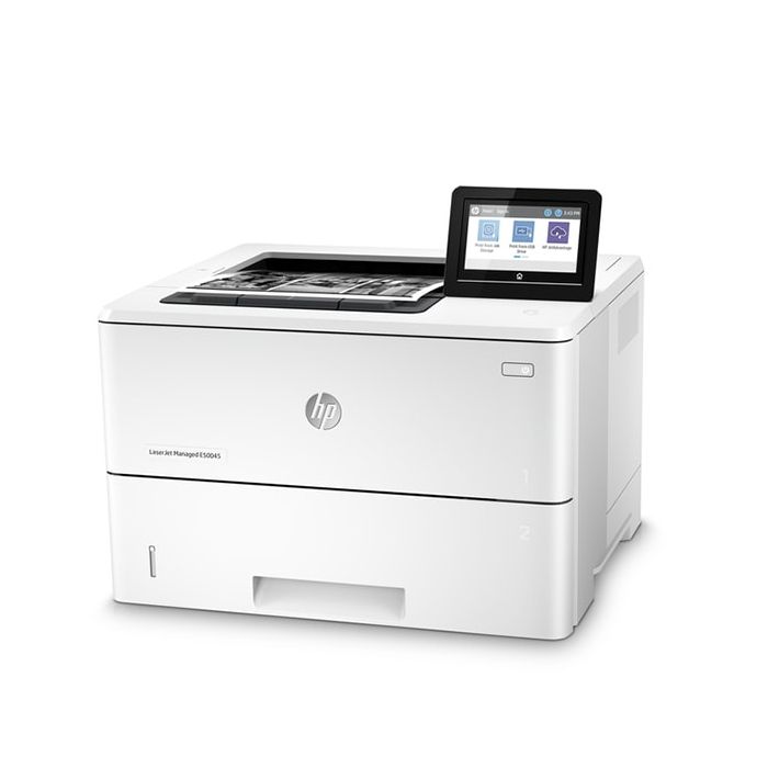 HP LJ Managed E50045dw laser N/B A4 USB LAN moins de 1 000 pages ...