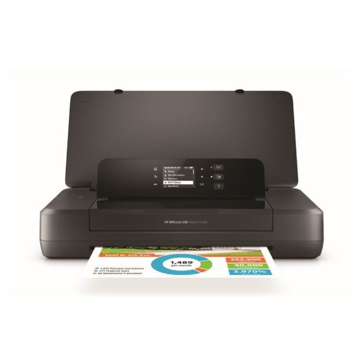 HP OfficeJet 200 Mobile Printer CZ993A Couleur A4 USB WLAN sans encre ni batterie, 113624 113626 113627, by HP