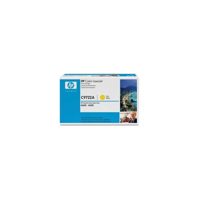  HP C9722A / 641A Yellow Toner, 1200569156, by HP