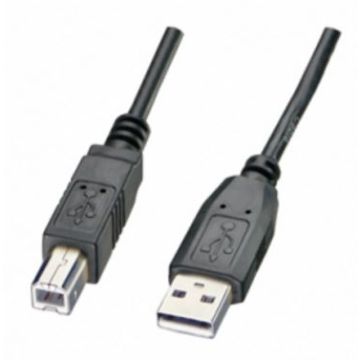  Câble de connexion USB, type A / B, longueur 180 cm, USB Anschlusskabel Typ A-B Länge 180cm, 